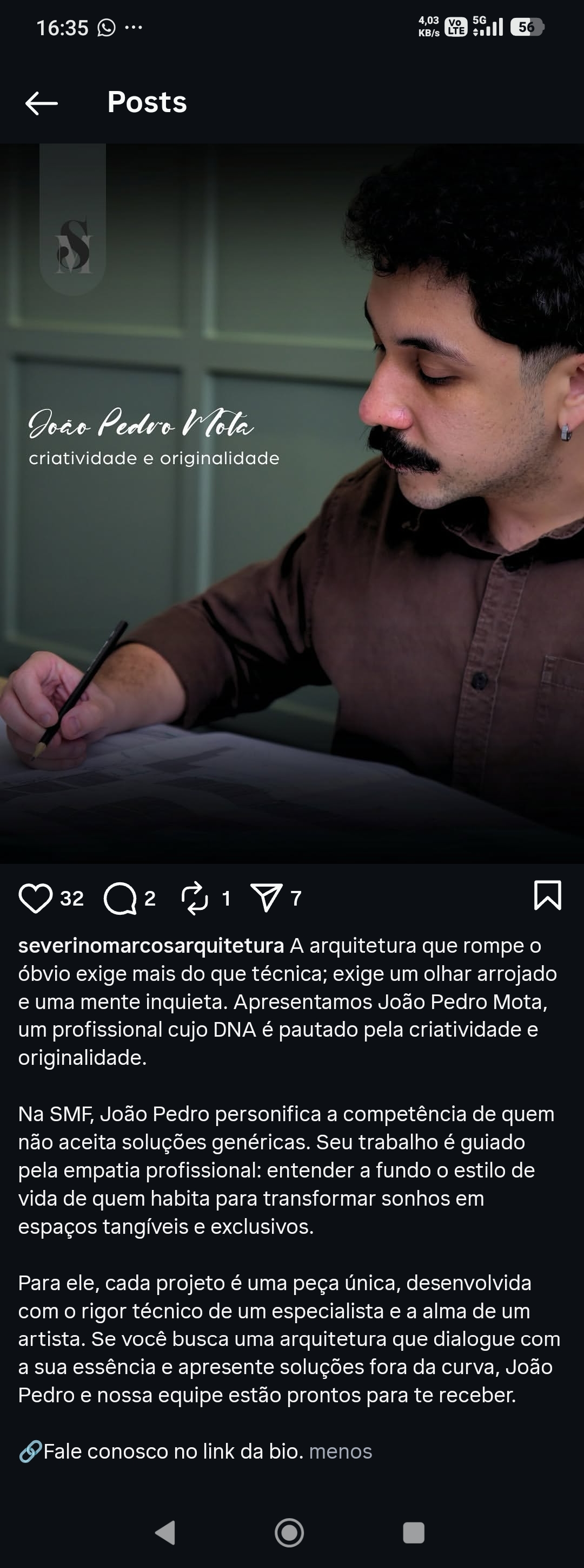 João Pedro Mota — SMF Arquitetura